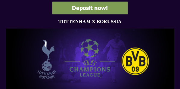 Champions League: TOTTENHAM VS BORUSSIA DORTMUND 