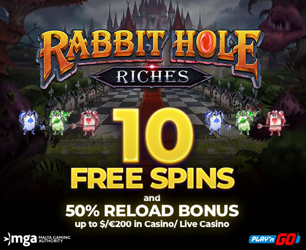 Rabbit Hole Riches Video Slot