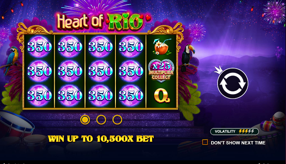 Heart of Rio Video Slot Review