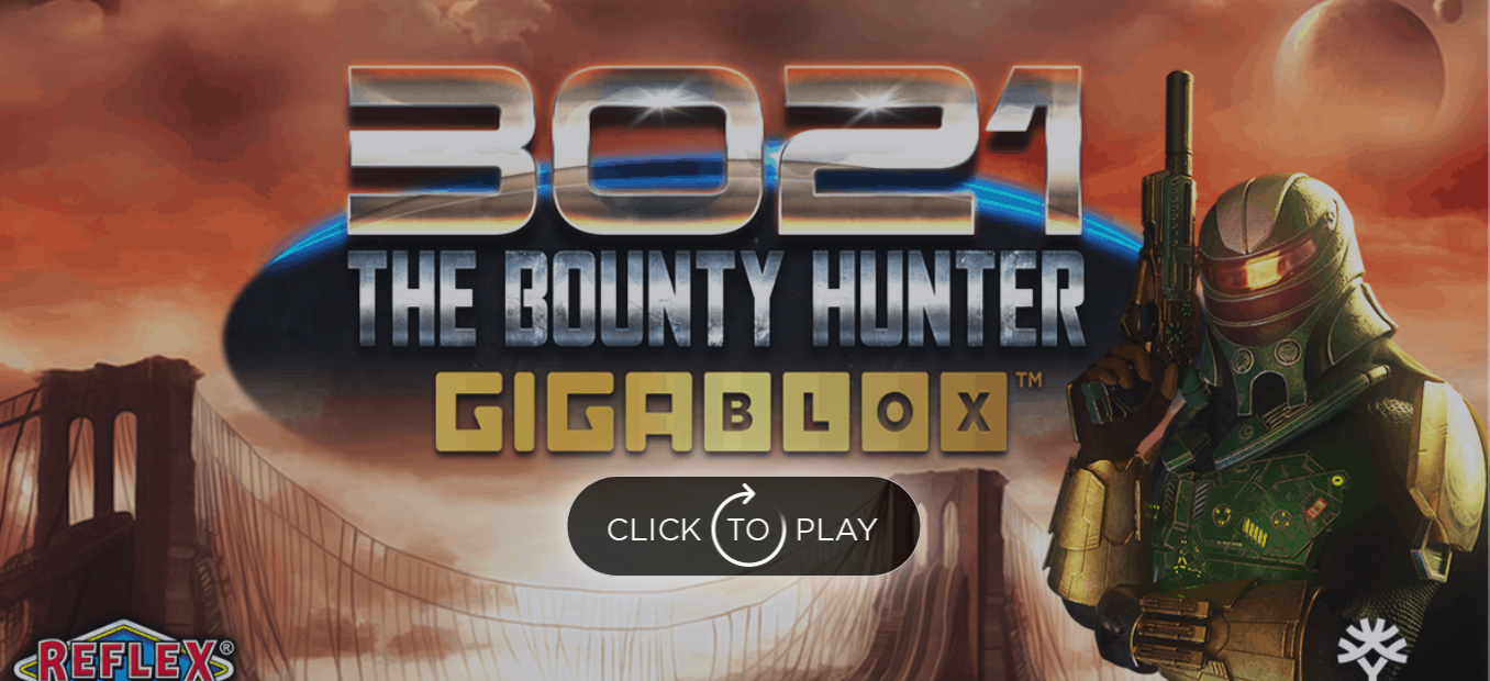 3021 AD The Bounty Hunter Gigablox Slot Review