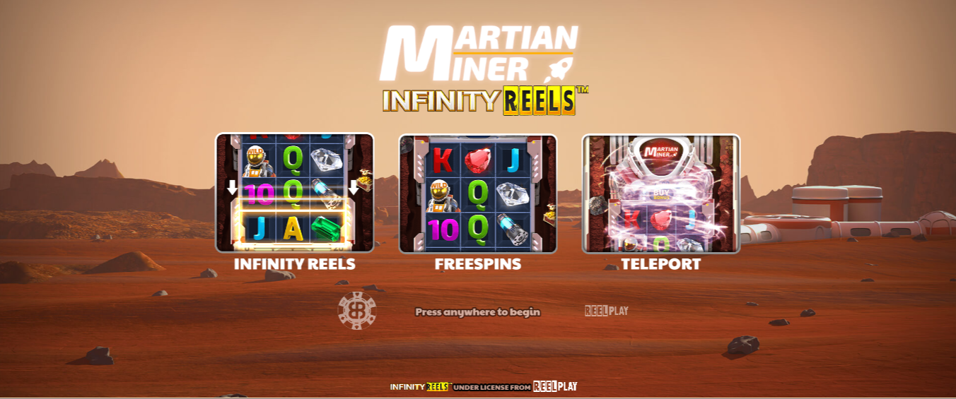 Martian Miner Infinity Slot Review