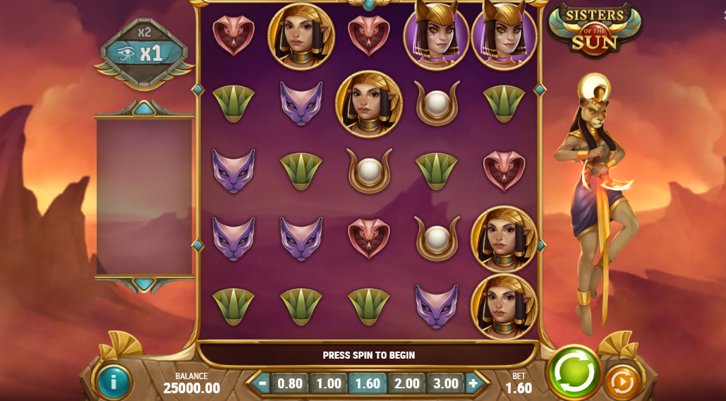 Sisters Of The Sun Slot Review
