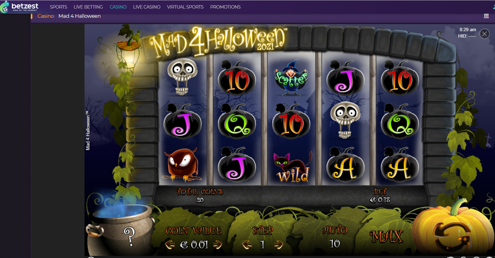  Mad 4 Halloween Slot Review