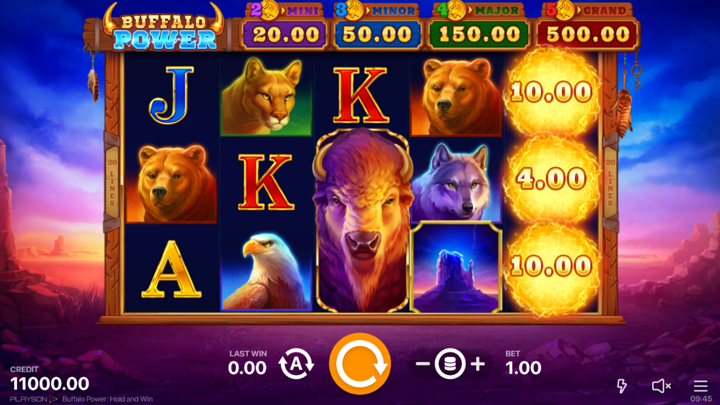 Buffalo Power: Hold and Win Slot Review