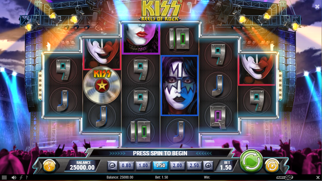 KISS – Reals of Rock Slot Review