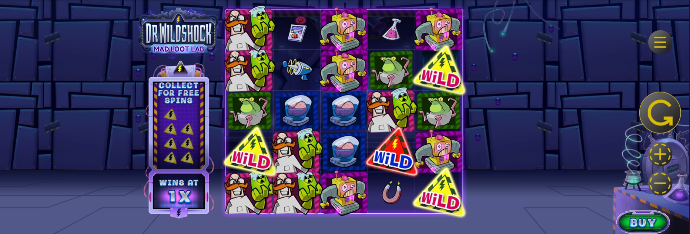 Dr Wildshock Mad Loot Lab Slot Review