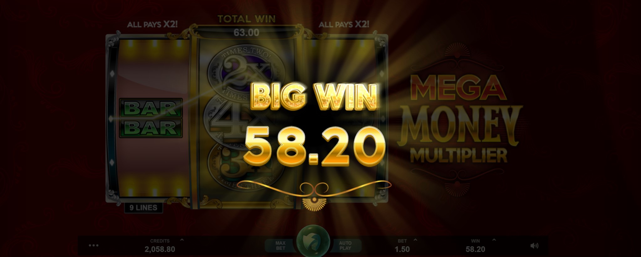Mega Money Multiplier Slot review